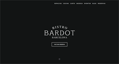 Desktop Screenshot of bardotbcn.com